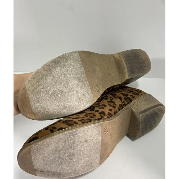 Ankle Boot Womens Leopard Journey Collection Footwear Livvy Size 8 - Picture 10 of 11